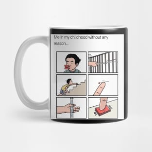 Childhood activities we all did - meme Mug